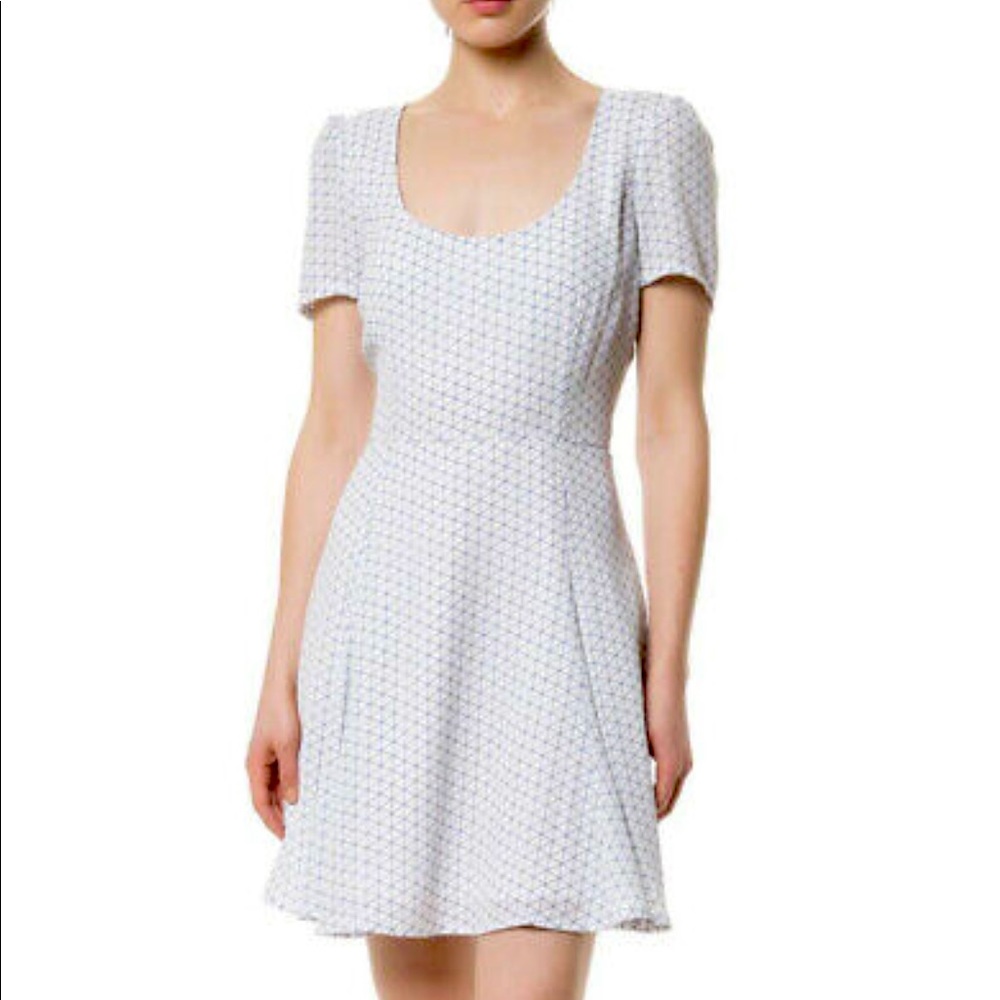 BB Dakota Geometric Skater Dress